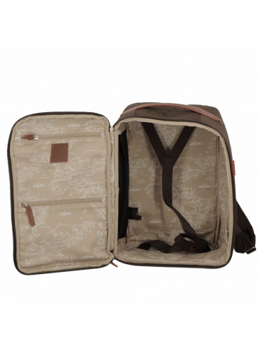 Mugursoma Jump UPPSALA SOFT 40x25x20 cm ( Ryanair ) Olive