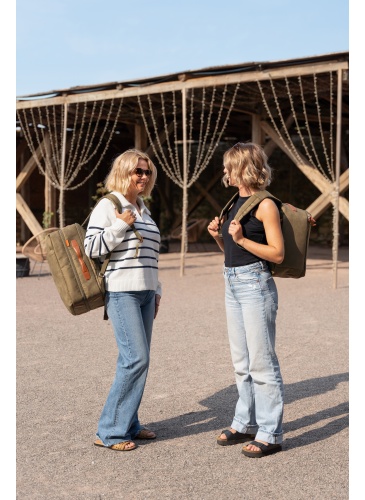 Mugursoma Jump UPPSALA SOFT 40x25x20 cm ( Ryanair ) Olive