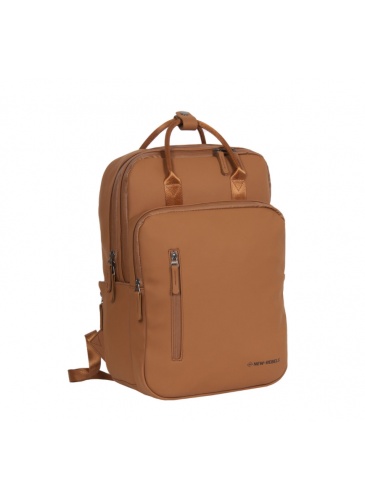 Backpack New Rebels William Milwaukee Cognac