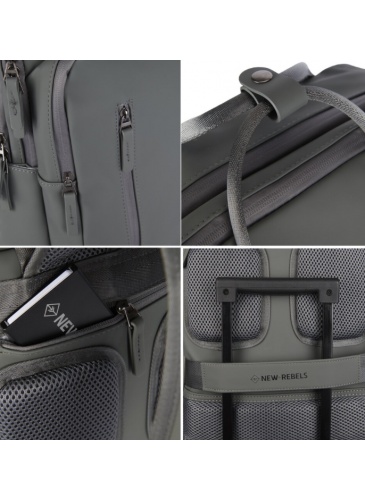 Backpack New Rebels William Milwaukee Antracite