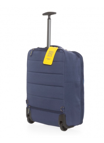 Kuprinė ant ratų 52 cm  MANDARINA DUCK SMILE&GO DRESS BLUE