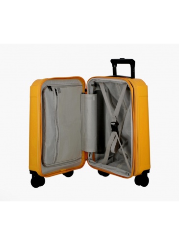 Lagaminas 55 cm JUMP GLOSSY  GELTONA