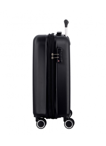 Lagaminas 55 cm JUMP STRIPE-BAND BLACK