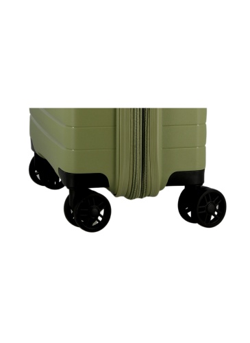 Lagaminas 55 cm JUMP STRIPER GREEN