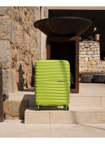 Rokas bagāža 55 cm JUMP XWAVE Citron vert