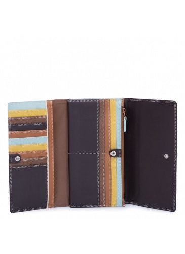 Women leather wallet Mywalit Mocha