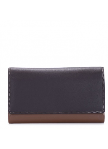 Women leather wallet Mywalit Mocha