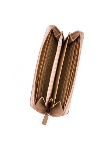 Moteriškos odinės piniginės Mywalit Nude Rose-Gold
