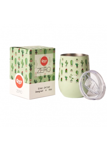 Termo puodelis Quy Cup Zero CUP 300 ml Cactus