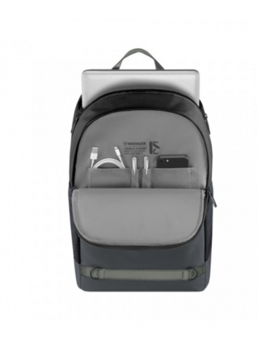 WENGER TYON KUPRINĖ NEŠIOJAMAM KOMPIUTERIUI IKI 15.6''Gravity Black